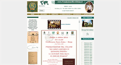Desktop Screenshot of fondazionericcionlus.it